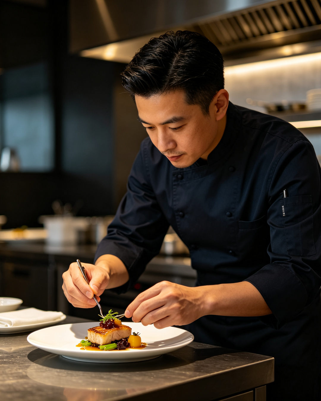 Executive Chef at work