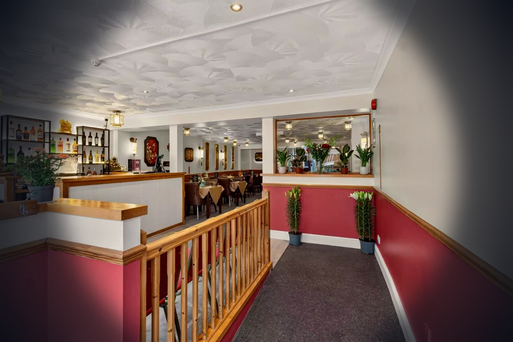 Restaurant entrance